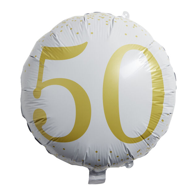 Ballon alu 50 ans &Oslash;46cm