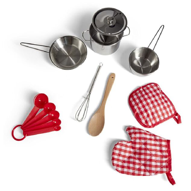 Dinette m&eacute;tal 13 pi&egrave;ces gris