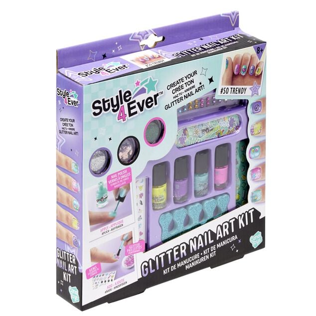 Atelier manucure enfant Style 4 Ever avec accessoires vernis stickers paillettes