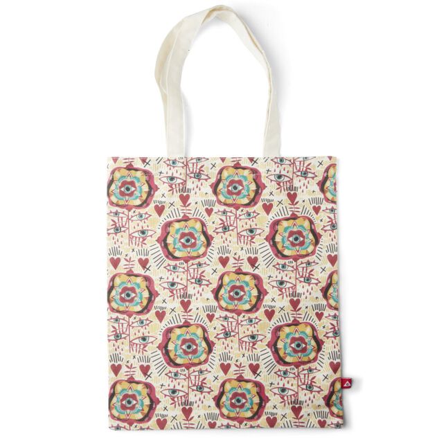 Tote bag coton L39x34cm - 4 coloris