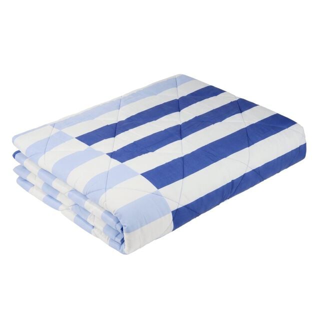 Couette l&eacute;g&egrave;re 1 personne imprim&eacute;e polyester 140x200cm