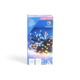 Guirlande lumineuse extérieur à piles 192LED multicolores 14,3m