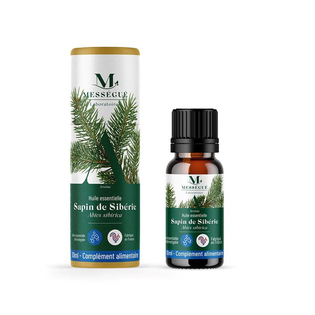 Huile essentielle de sapin Mess&eacute;gu&eacute; Pin de Sib&eacute;rie 10ml