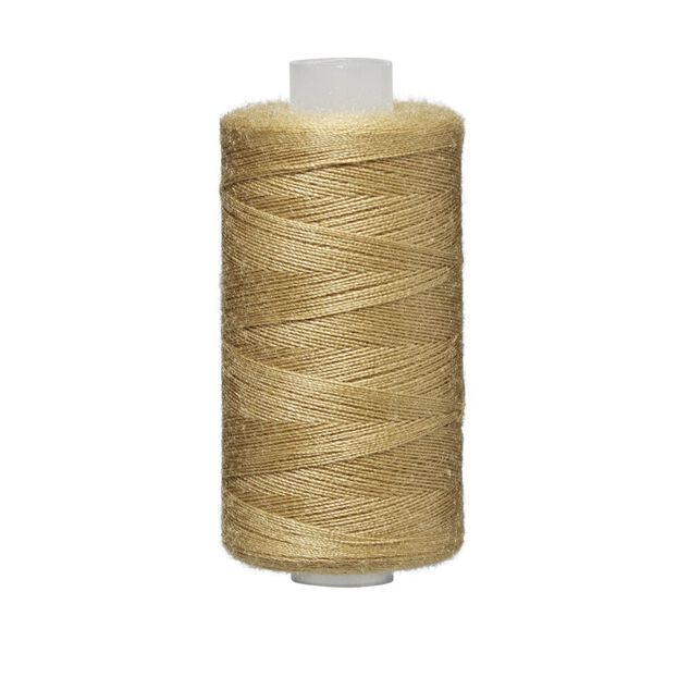 Fil &agrave; coudre beige 500m