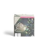 Anneau lumineux pour sapin 10 franges 160LED multicolores