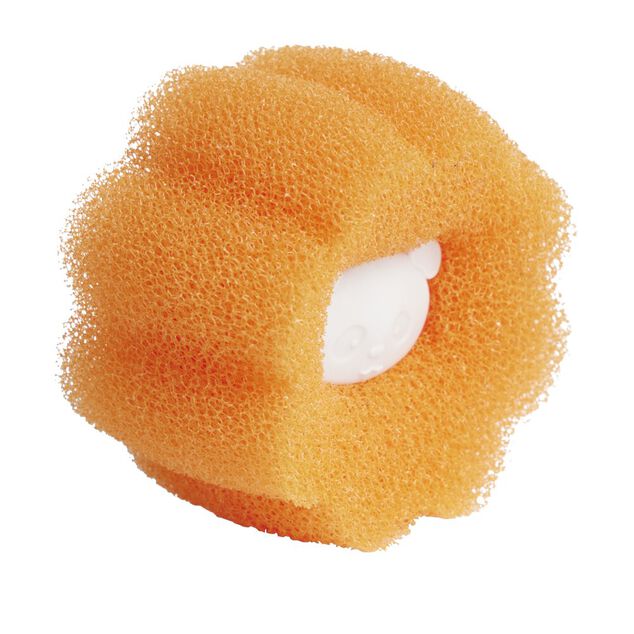 Lot de 3 boules attrape-poils pour machine &agrave; laver