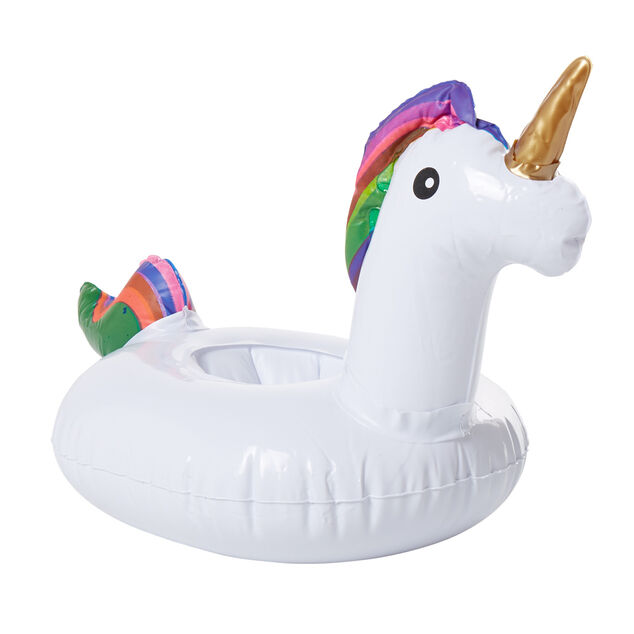 Porte verre gonflable licorne