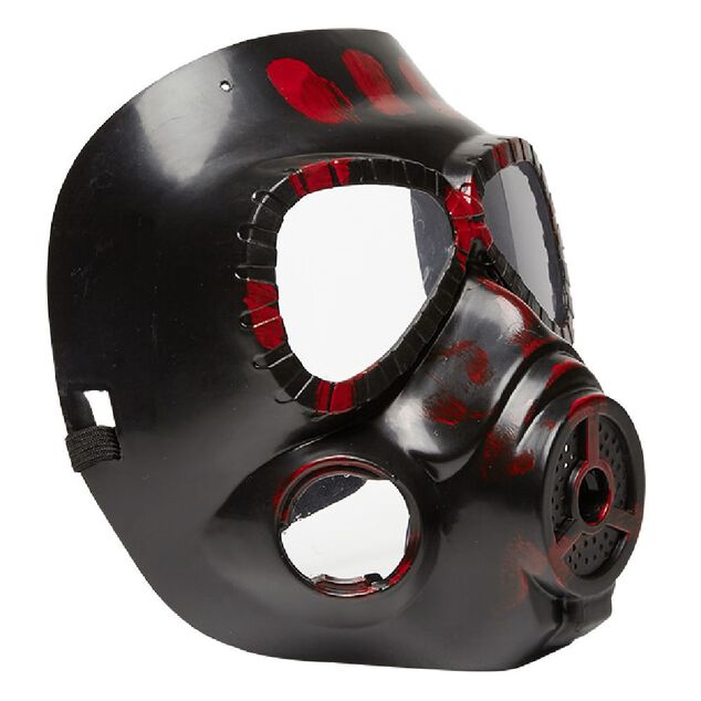 Masque adulte Halloween gaz alert