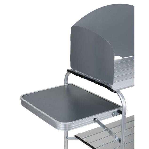 Mobilier cuisine d'ext&eacute;rieur nomade 146x49xH130cm