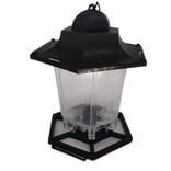 Mangeoire à oiseaux à suspendre vert L14,8 x l17 x H14,8 cm