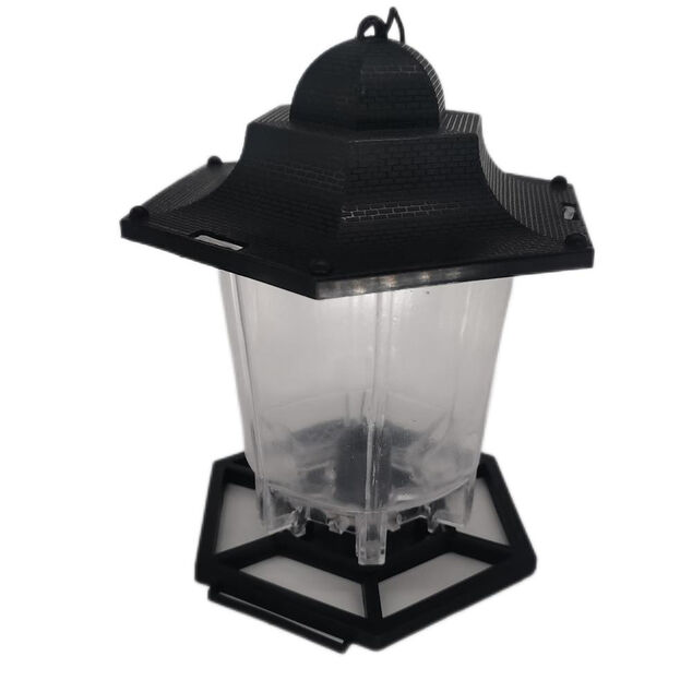 Mangeoire &agrave; oiseaux &agrave; suspendre vert L14,8 x l17 x H14,8 cm