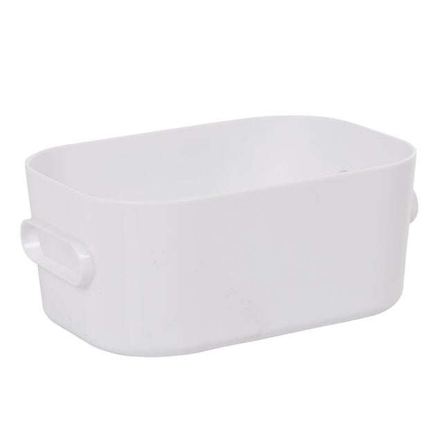Bo&icirc;te de rangement salle de bain blanche SmartStore Compact Taille XS