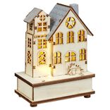 Décoration lumineuse, bois