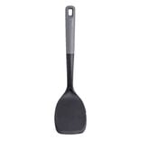 Spatule de cuisine en plastique noir et gris L.35cm