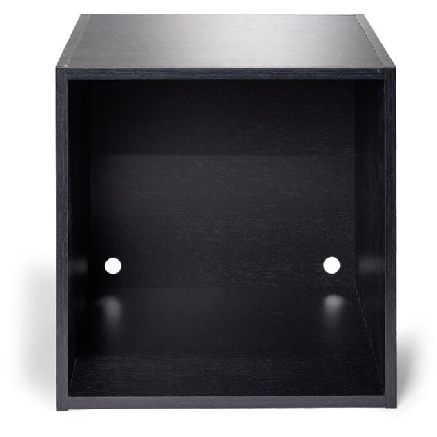 Structure Box Cube 1 case 35,2x30x35,2cm bois noir