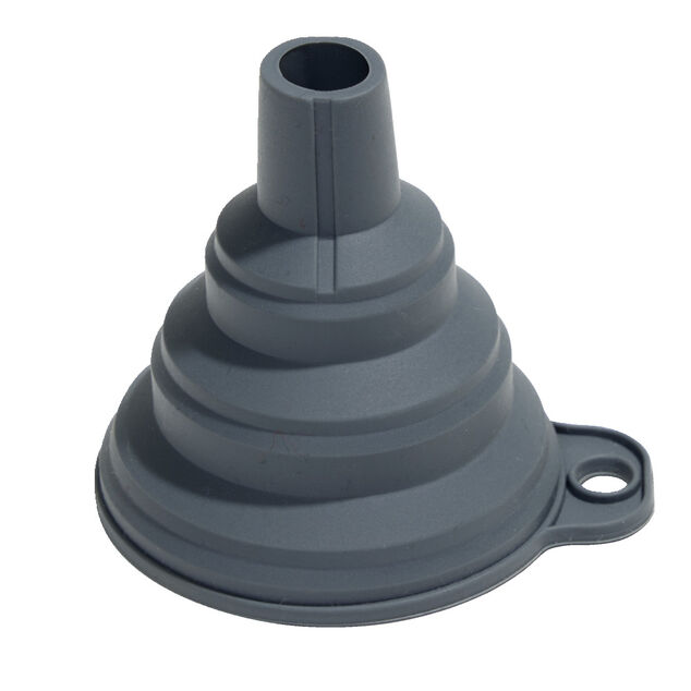Entonnoir rétractable silicone gris