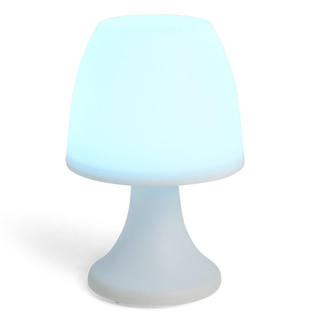 Lampe changement de couleur Ø12,5xH19cm