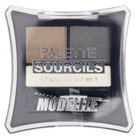 Palette maquillage sourcils N&deg;1 blond/brun