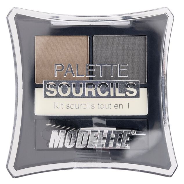 Palette maquillage sourcils N&deg;1 blond/brun