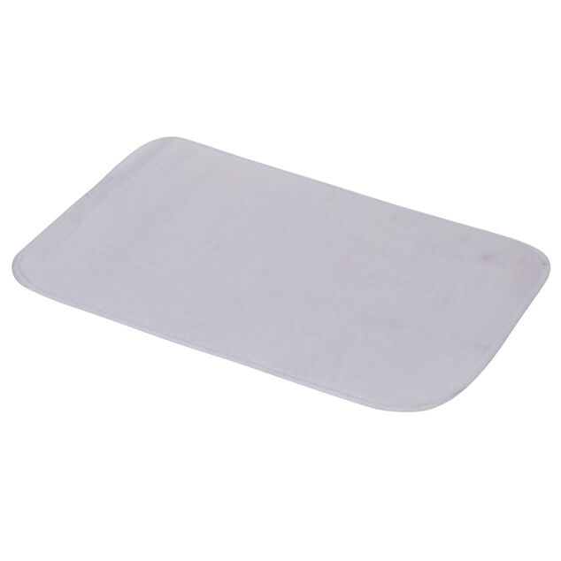 Tapis salle de bain blanc