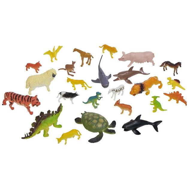 Calendrier de l'avent 24 animaux 4 mondes