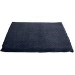 Couchage chien bleu 80x100cm Taille L