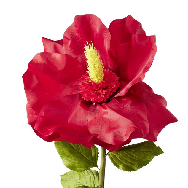 Fleur artificielle XL coquelicot rouge &Oslash;65xH165cm