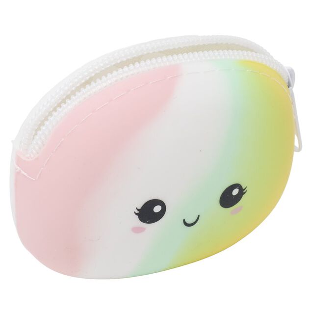 Porte-monnaie kawaii silicone L9xH8cm (4 mod&egrave;les)