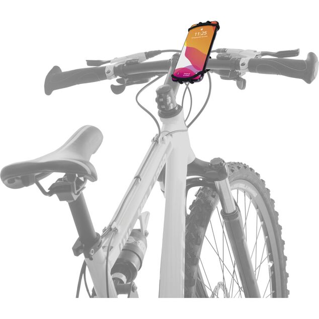 Support t&eacute;l&eacute;phone pour v&eacute;lo en silicone