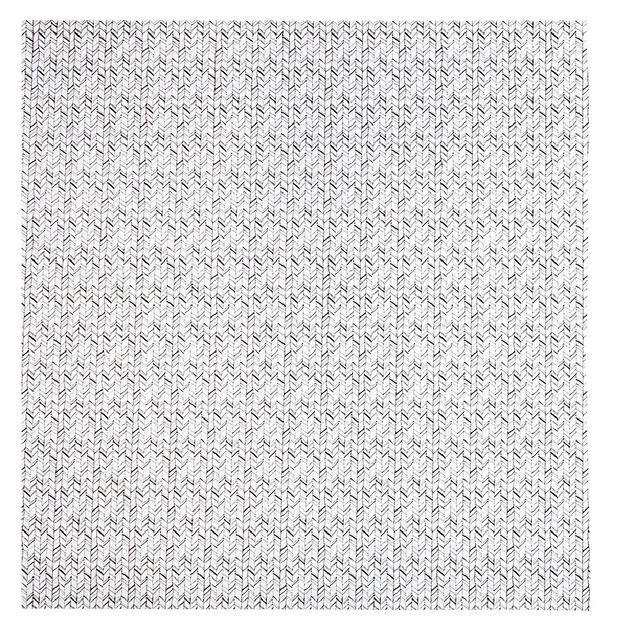 Toile cir&eacute;e au m&egrave;tre &agrave; motifs gris