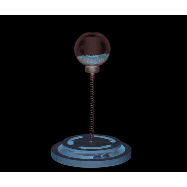 Jouet pour chat avec balles et emplacement pour croquettes