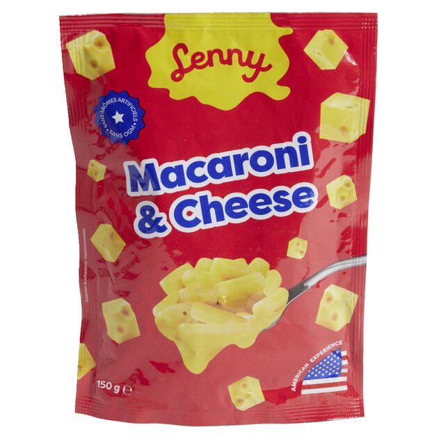 Macaronis au fromage Lenny &agrave; r&eacute;chauffer 150gr