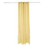 Rideau polyester et lin 140x240cm ocre