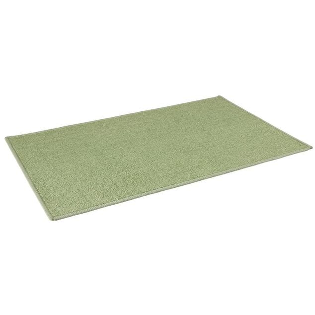 Tapis de cuisine latex uni vert 80x50 cm