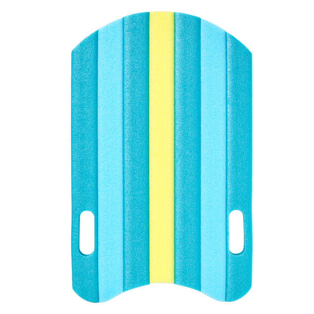 Planche de natation polyester bleu jaune