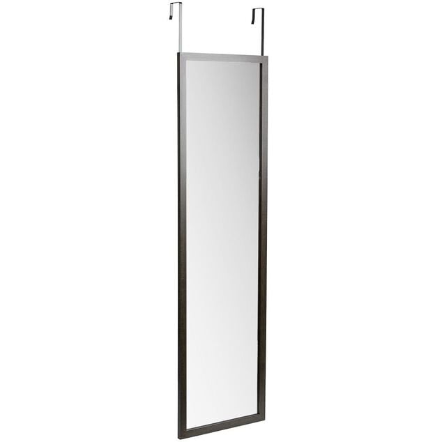 Miroir de porte marron fonc&eacute;