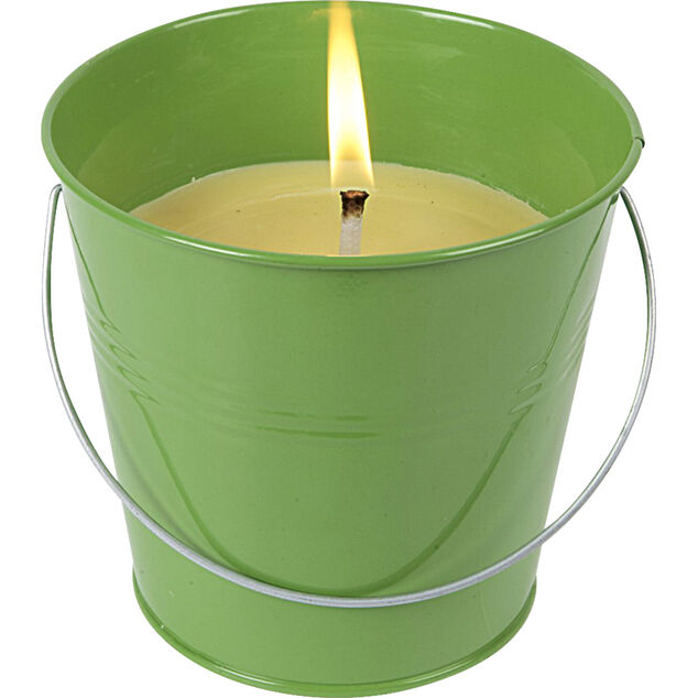 Pot de bougie citronnelle