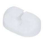 Attache câble adhésif 1 entrée noir ou blanc