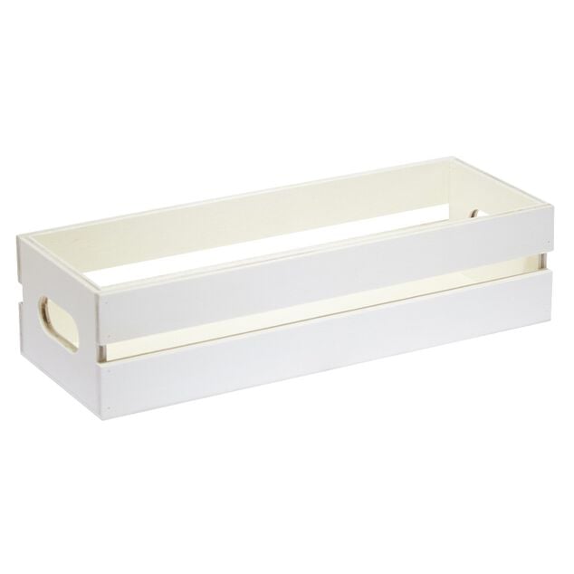 Rangement en bois beige