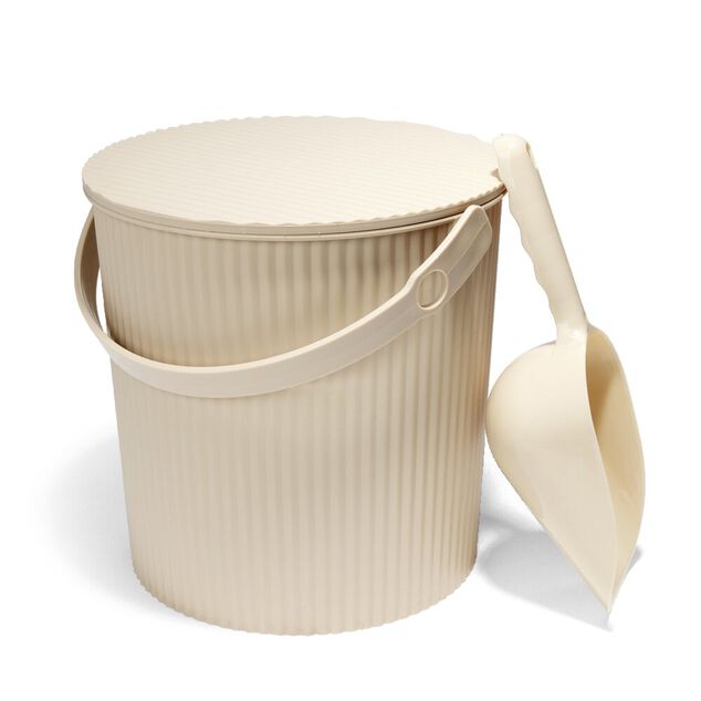 Seau de stockage pour croquettes 10L - &Oslash;26xH.26 cm