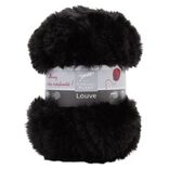 Fil à tricoter Louve noir 50 g