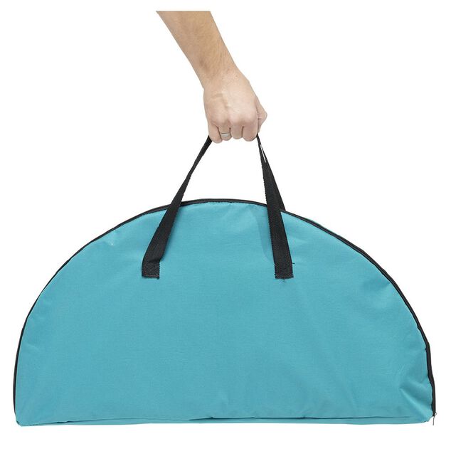 Table de camping pliable avec 4 porte-gobelets &Oslash;70xH.60 cm