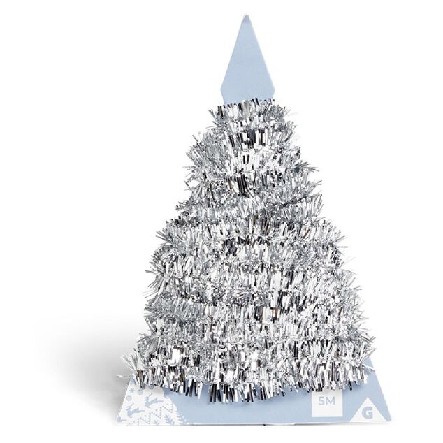 Guirlande scintillante argenté 5m