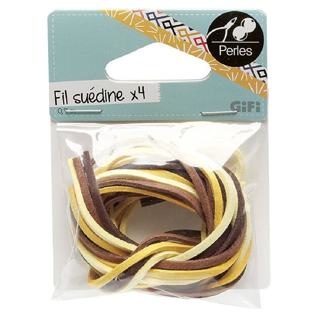 Fils su&eacute;dine X4 Naturel  L0,9M