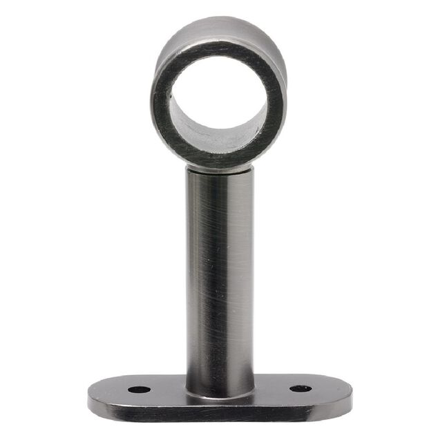 Support extensible m&eacute;tal pour tringle &agrave; rideau &Oslash;2xL7/11cm