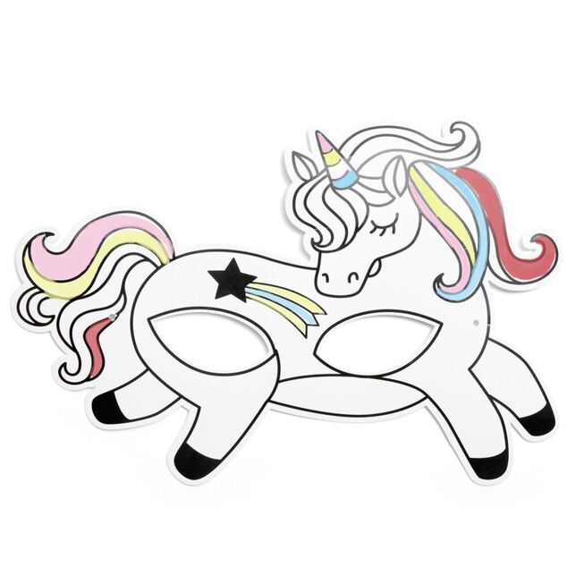 Masque à colorier ou à peindre x3