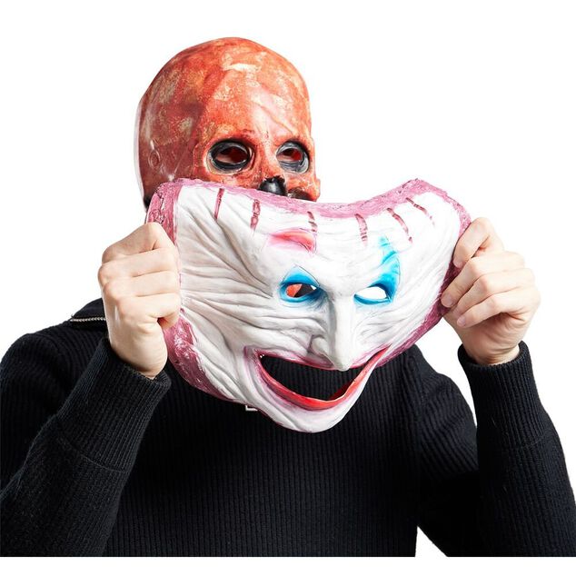 Masque adulte Halloween 2-en-1