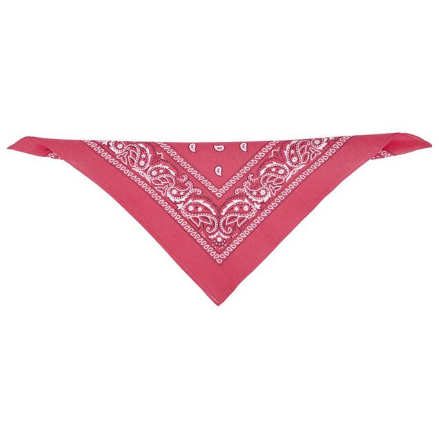 Bandana motif paisley coloré 100% coton 53x53cm