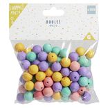 Lot de 100 boules papier pour sarbacane Ø1,5cm
