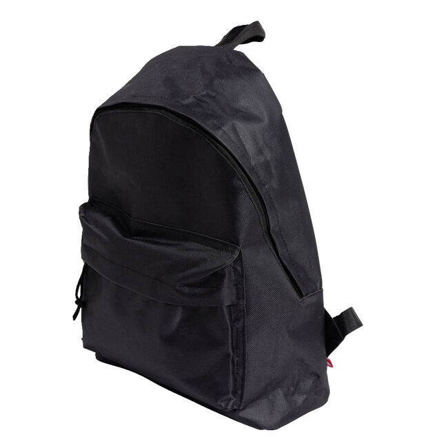 Sac à dos de voyage noir 28x11xH38cm